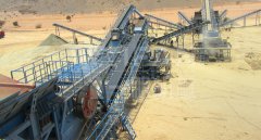 Saudi 250t/h aggregate production line
