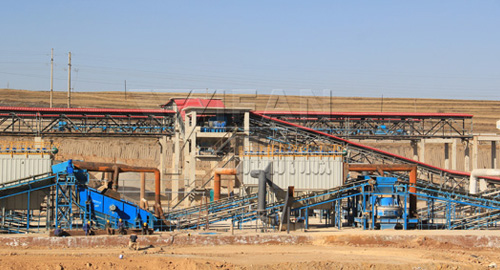 YIFAN sand production line in Shanxi Started up Smoothly