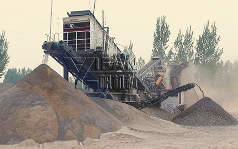 YIFAN Mobile Crusher Helps with Puyang Construction Waste Recycling