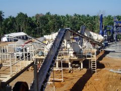 50t/h stone production line worked successfully in Sri Lanka